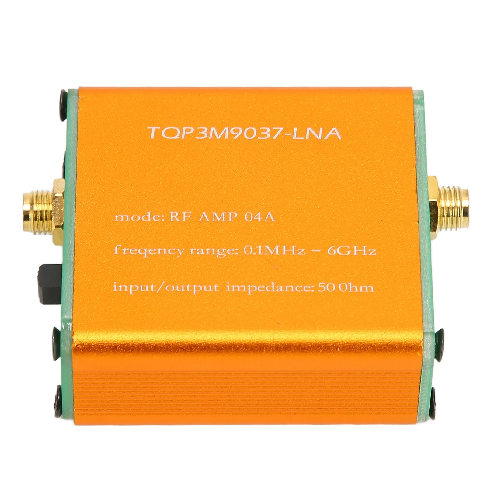 Amplificador RF 0,1 MHz-6 GHz amplificador de bajo ruido de banda completa profesional 20dB módulo preamplificador de potencia RF LNA de alta ganancia
