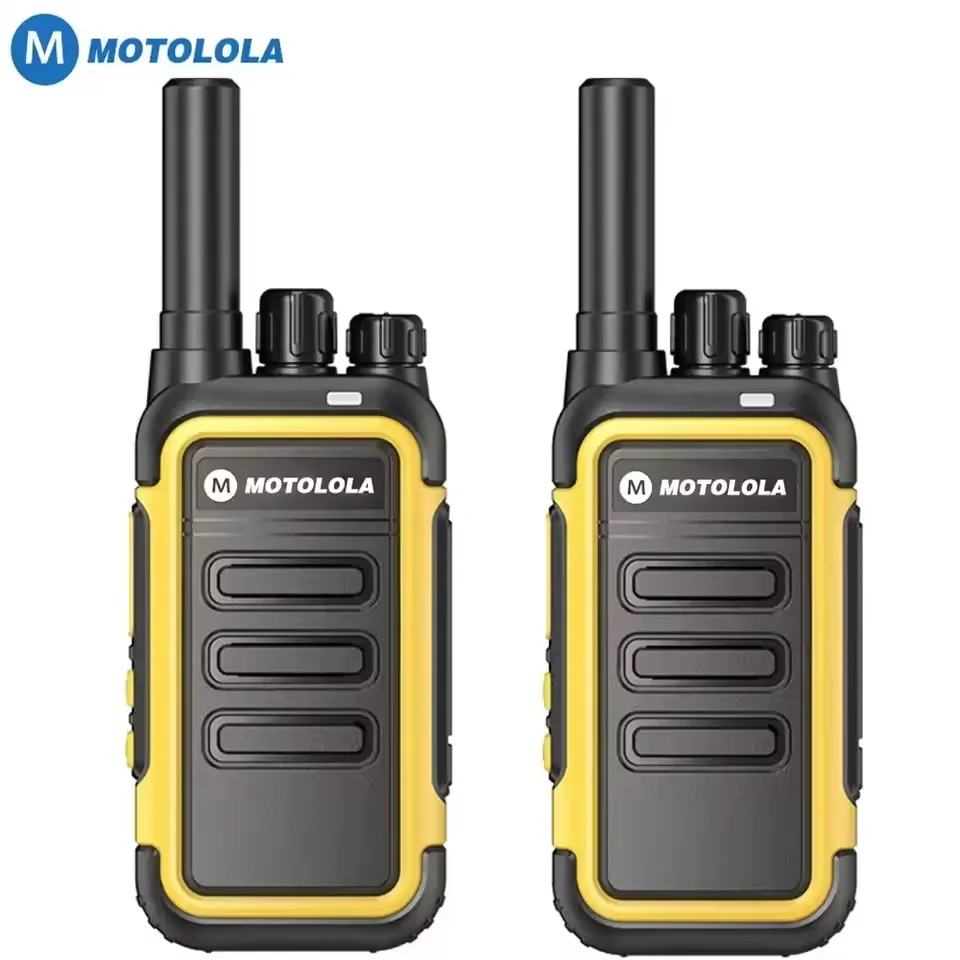 Motolola F1 Walkie Talkie Tragbares Zwei-Wege-Radio UHF-Transceiver-Set Walkie-Talkies Radio Walkie Talkie Long Range COD