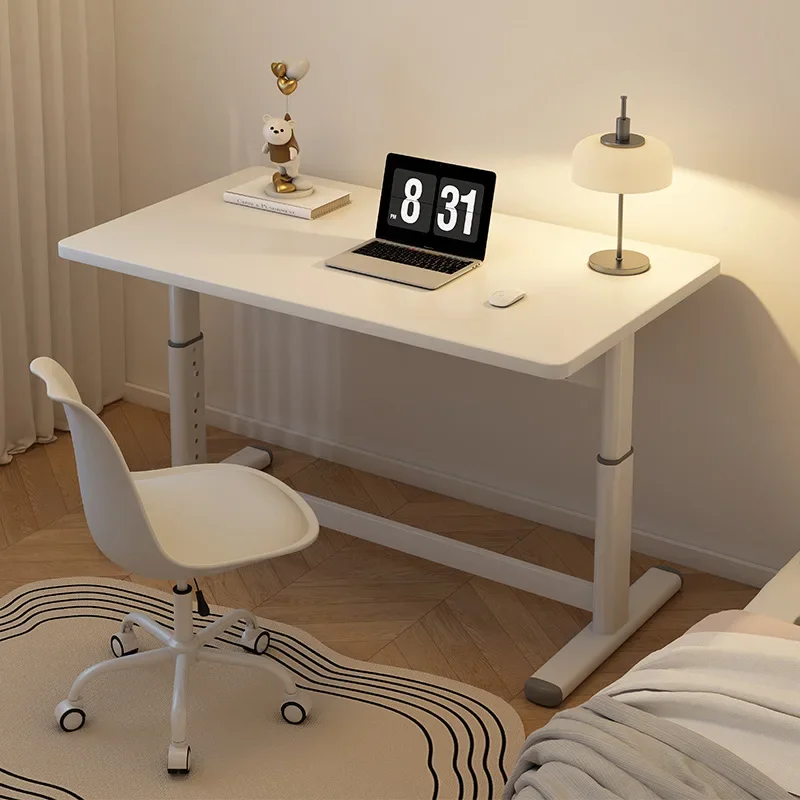 Household Student Desk Height Adjustable, Ergonomic Children School Writing Study Table Desk