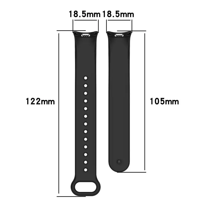 シリコーンストラップシャオ mi mi バンド 9 8 スポーツスマートウォッチリストブレスレットオリジナル Band9 Band8 NFC リストバンドアクセサリーケース