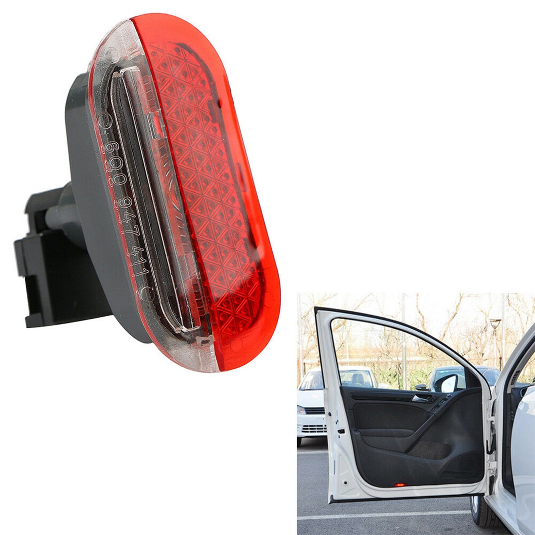 Wewnętrznego drzwiowego samochodowy LED dzięki uprzejmości lampka ostrzegawcza jakości światła dla chrząszcza Golf Jetta MK4 1999-2004 1 j0947411b 1 j0 947 411 B