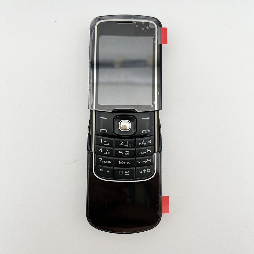 Original Unlocked 8600 Luna 2MP Camera Bluetooth Radio Mobile Phone Russian Arabic Hebrew Keyboard Made in Finland