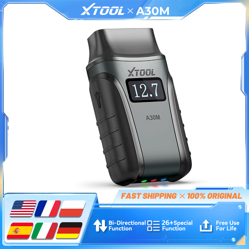 XTOOL A30M AD20PRO OBD2-scanner Volledig systeem Alle auto's Gratis update Automotive-codelezer OBDII DTC-look Diagnostische scantools