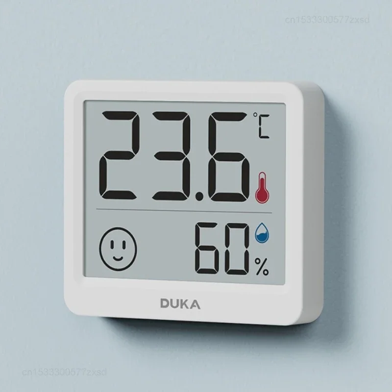 Xiaomi DUKA Atuman 2.5 Inch LCD Electronic Digital Temperature Humidity Meter Indoor Thermometer Hygrometer Weather Sensor Clock
