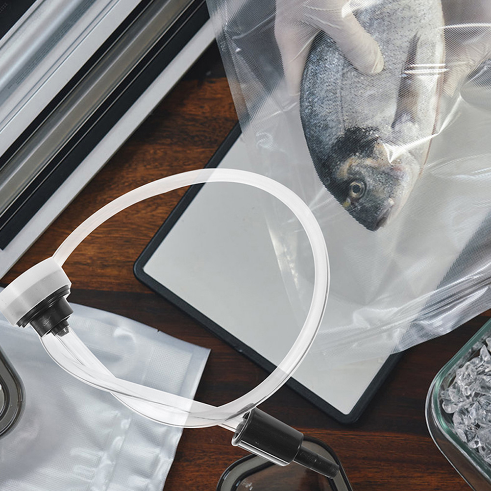 2 ชิ้นท่อสูญญากาศเครื่องบรรจุภัณฑ์เครื่องซีลหลอด Link Catheter ยืดหยุ่นสําหรับกระเป๋าอุปกรณ์เสริมเปลี่ยน