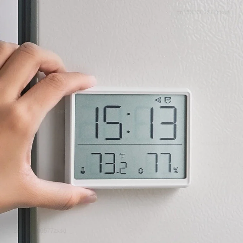 Xiaomi multifunción termómetro higrómetro electrónico automático temperatura humedad Monitor reloj Monitor de pared reloj