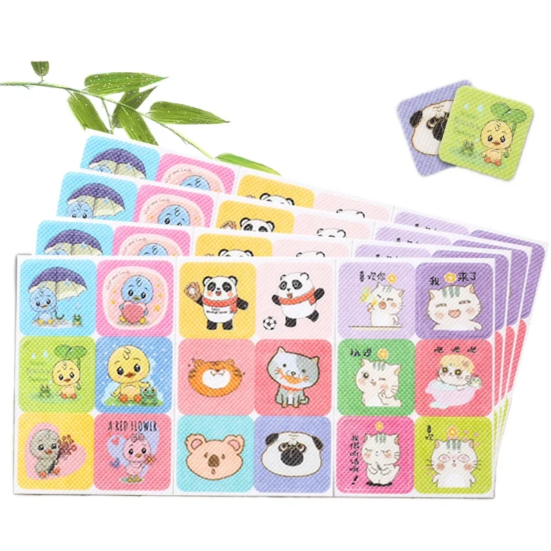60pcs Mosquito Repellent Sticker Anti-mosquito Patch Non Toxic Plant Essential Oil Infant Anti Bite Sticker Mosquito Killer