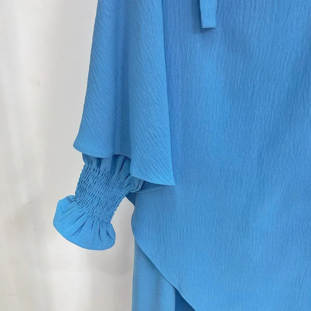 女性のためのイスラム教徒の祈りのドレス,トルコのドレス,jilbab,2ピース,ラマダン,長いヒジャーブ,イスラム教徒の祈りのためのドレス