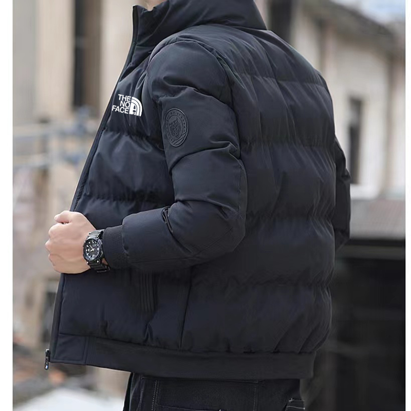 ฤดูหนาวแจ็คเก็ตผู้ชายStand Collar Warm Down Jacket Streetแฟชั่นแบรนด์ลําลองผู้ชายParka North Coat