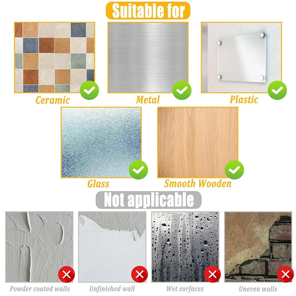 1–10 m doppelseitiges Nano-Klebeband, ultrastarker Klebstoff, transparent, abnehmbar, wasserdicht, extra starker Klebestreifen, robustes zweiseitiges Klebeband