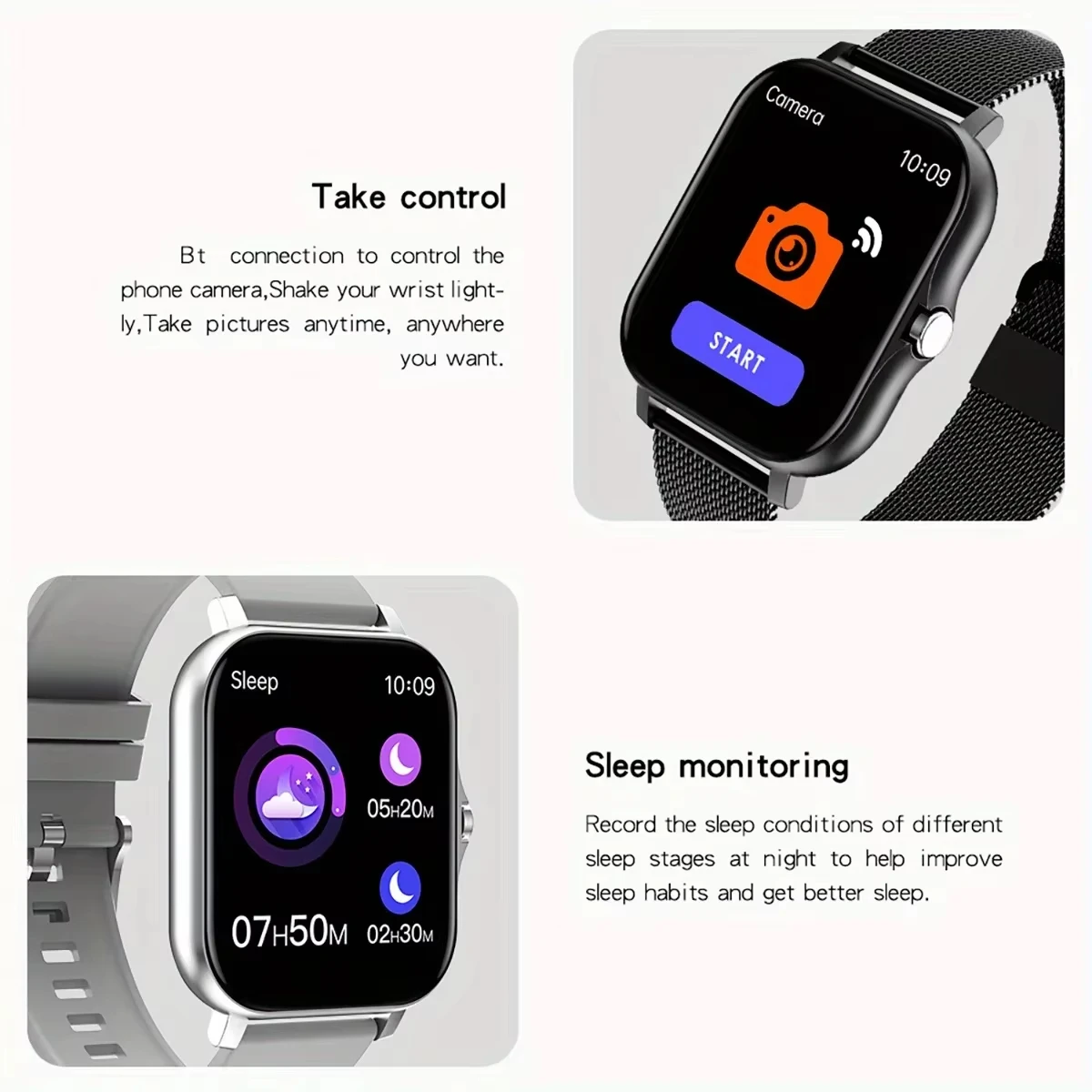 LAXASFIT 2025 ใหม่นาฬิกาสมาร์ทบลูทูธTalk Full Touch Screen Heart Rate Monitorกีฬาฟิตเนสสมาร์ทนาฬิกาผู้ชายผู้หญิงของขวัญ