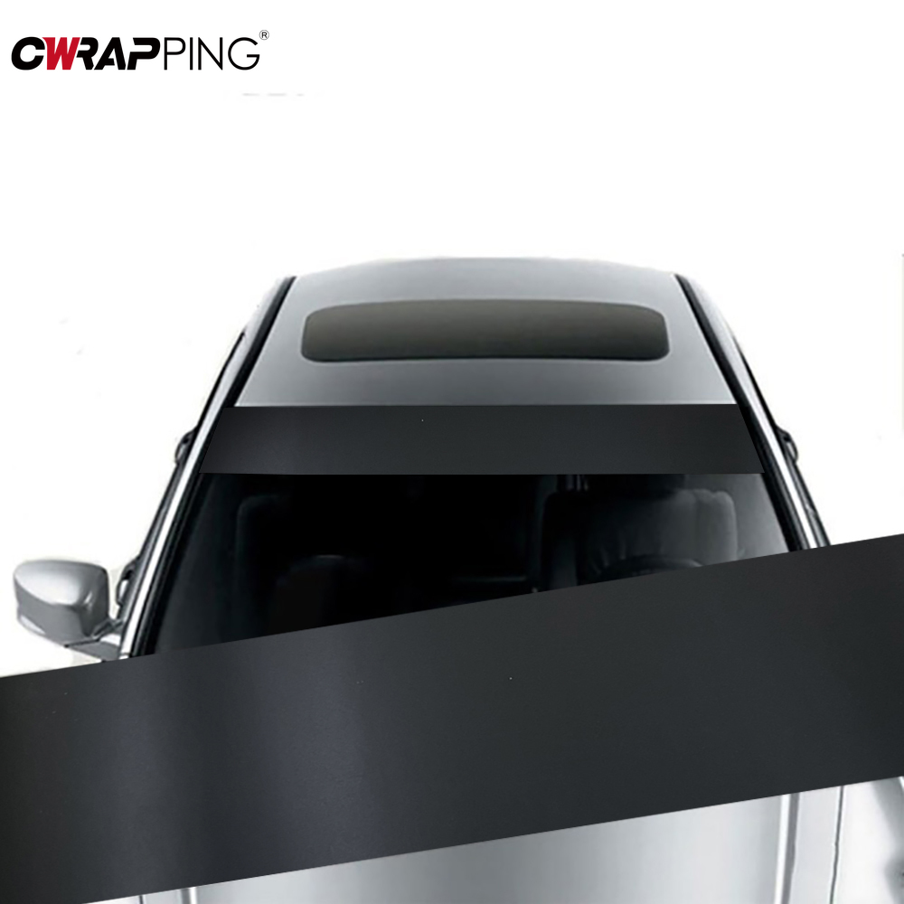 Autocollants de pare-soleil de voiture, Film de maille de Vision unidirectionnelle, Design 3D pour pare-brise avant de voiture, décalcomanies en Film vinyle, autocollant décoratif de voiture