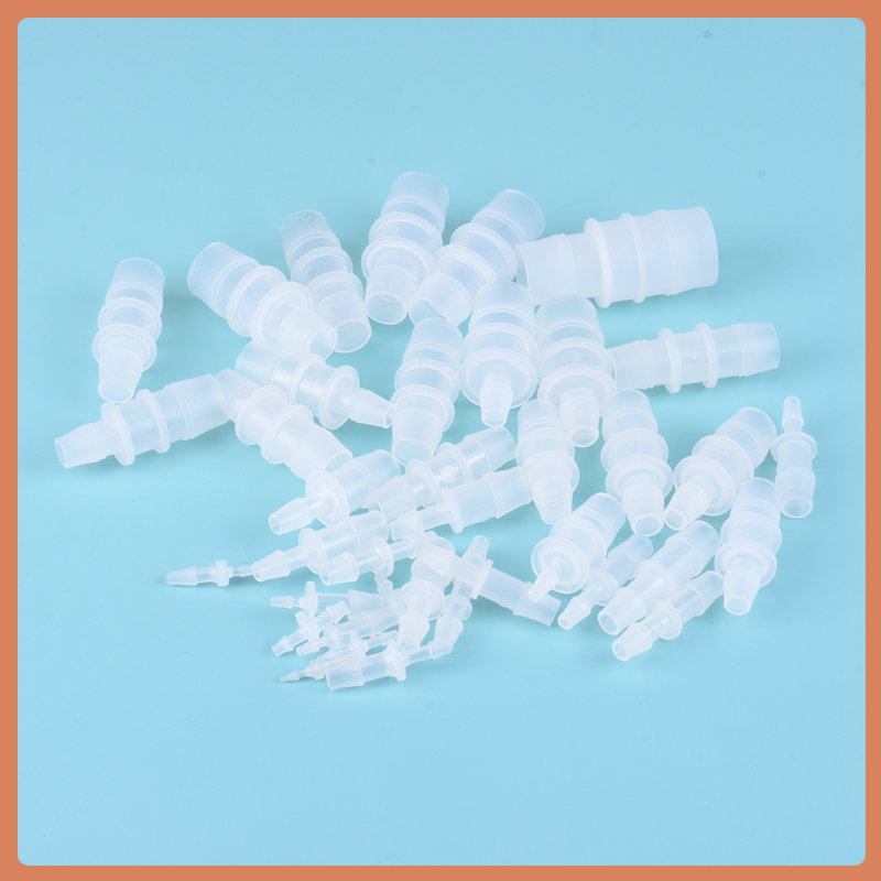 1,6–25 mm Kunststoff-Silikonschlauch, gerade Rohrverschraubung, kleine Pagoden-Widerhaken-Kupplung, reduzierender PP-Einsatzschlauch für gerades Aquarium