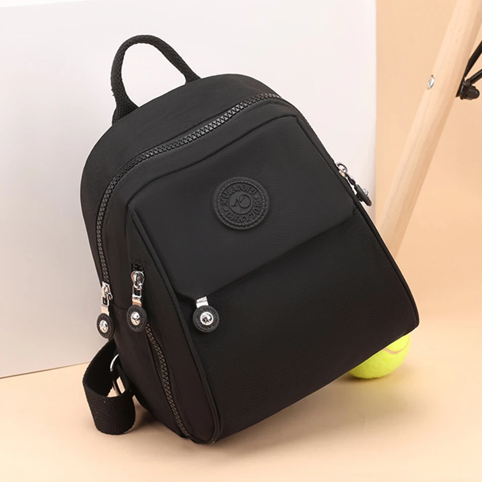 New Women's Backpack Waterproof Casual Travel Bagpack for Teenage Girl High Quality Nylon Rucksack School Bookbag Small Backpack