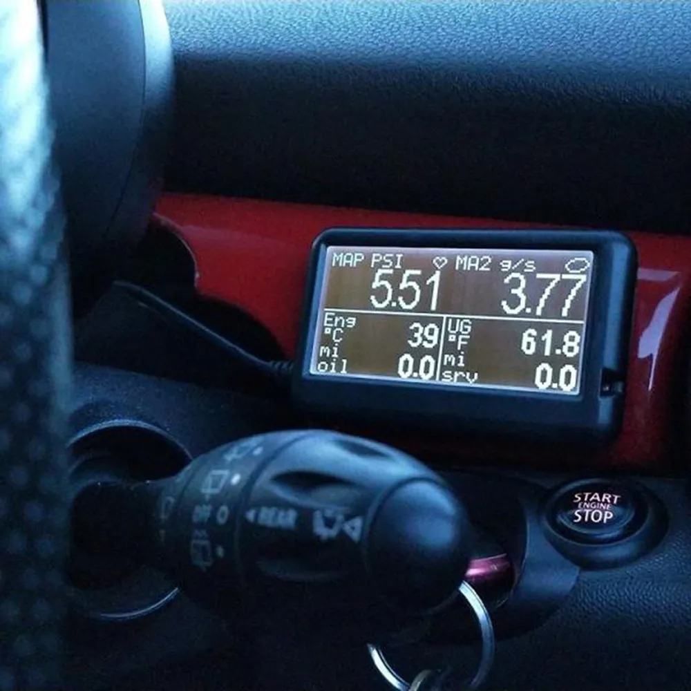 UltraGauge EM Plus v1.4 Automotive OBD2 Auto Obd Scanner Code Voor Bmw Nissan Toyota Reader Meters Rekenmachine