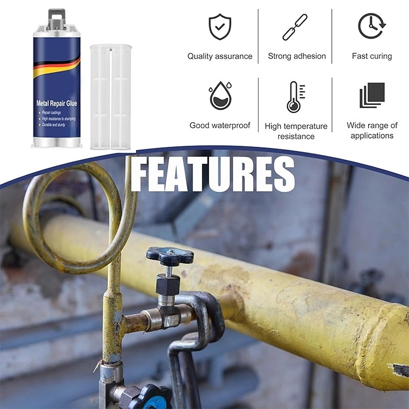 High Strength AB Glue Sealant New Metal Repair Glue Strong Cold Welding Glue Magic Plastic Repair Casting Adhesive Agent
