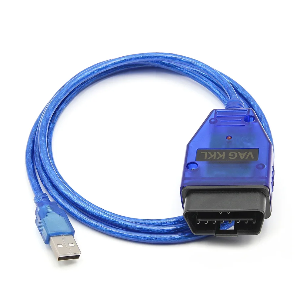 Vag kkl 409.1 com ch340t obd 2 obd2 carro diagnóstico vag com cabo de interface 409 1 para vw/audi/skoda/seat ferramenta scanner automático