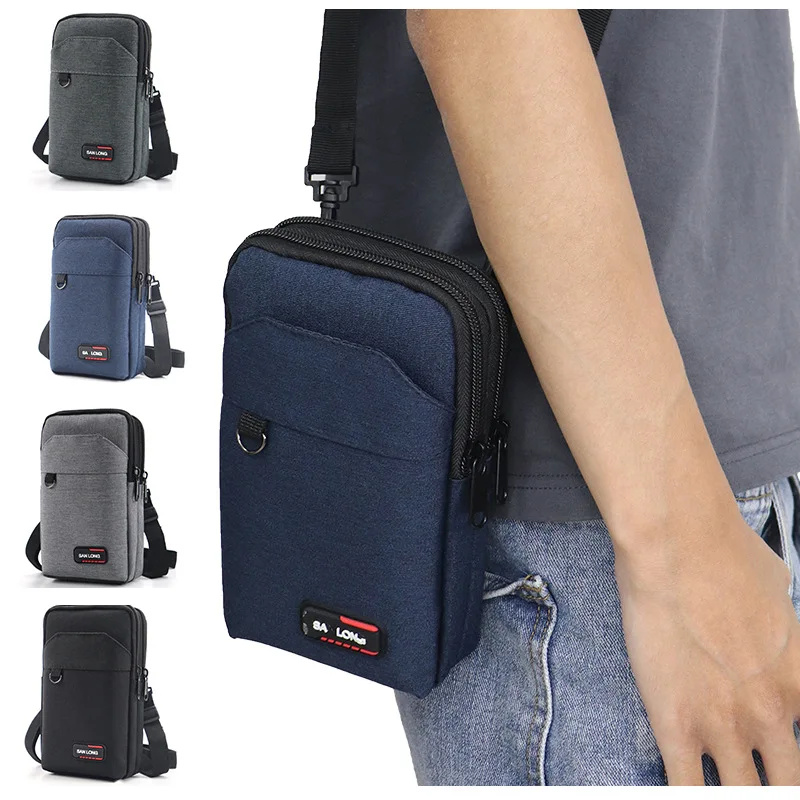 Nowa męska torba biodrowa, torba crossbody, wodoodporna wojskowa torba biodrowa na telefon komórkowy, torba taktyczna na kemping i polowanie