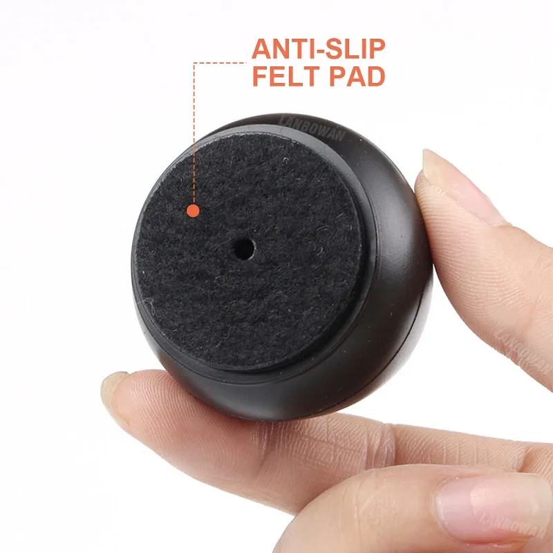 24Pcs 실리콘 테이블 의자 다리 매트 펠트 미끄럼 방지 바닥 책상 고무 피트 패드 보호 하단 커버 캡 Woodfloor Protector