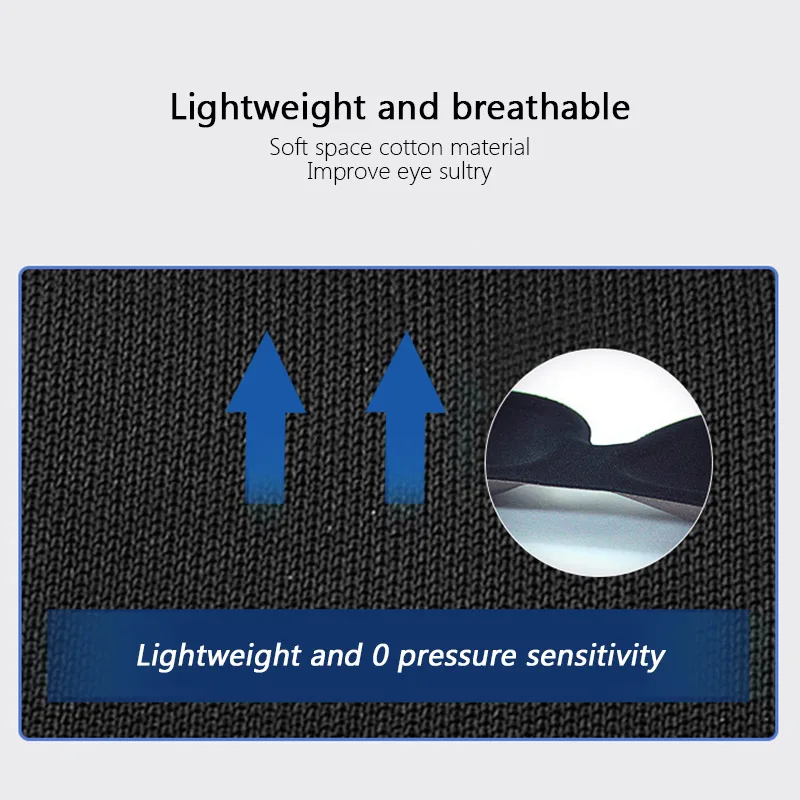 3D eye mask breathable, light-proof, three-dimensional eye mask, sleep eye mask, fits the face