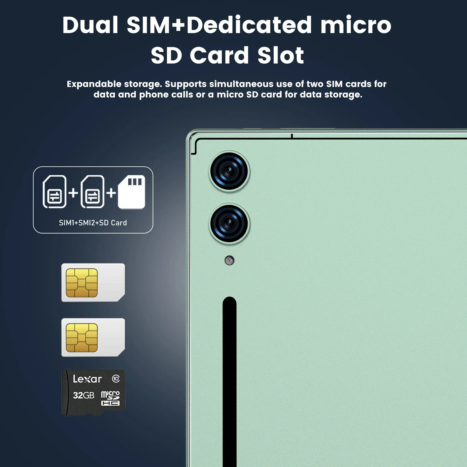 2025 Global Version New S26 Ultra Tablet 22GB+2T 11inch HD 4K Android14 20000mAh 5G Dual SIM Phone Call WiFi GPS WPS Tablet PC