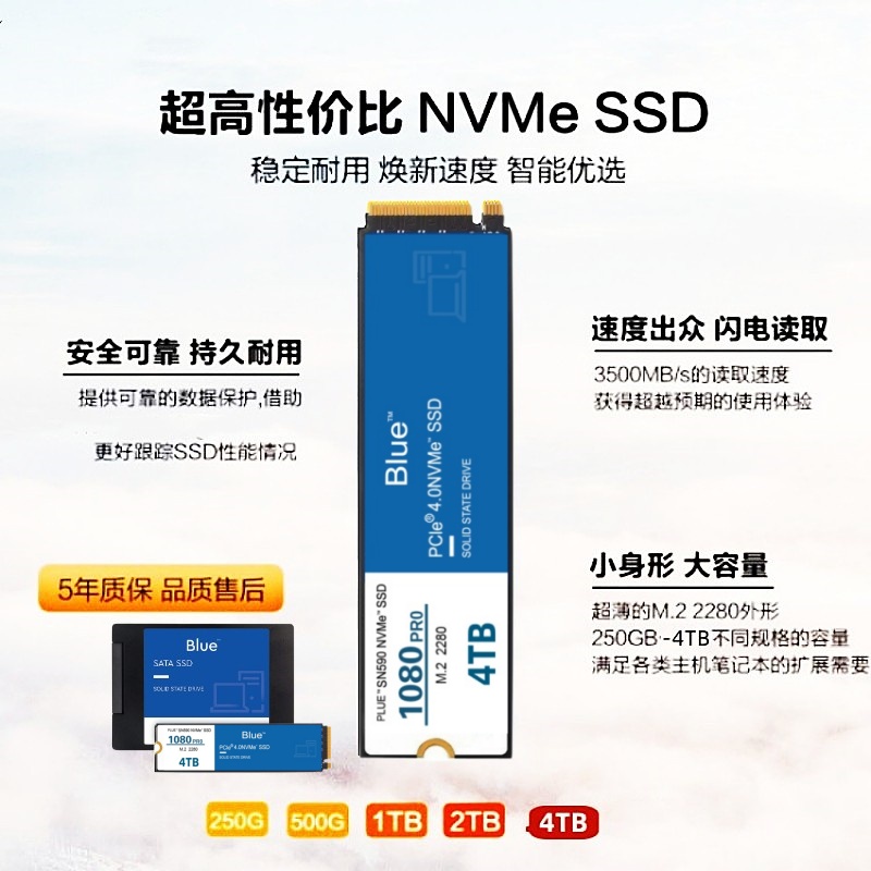 M.2 990 pro 4TB 2TB 1TB 2280 Disco duro NVME 2,5 pulgadas ssd TLC 560 MB/s Unidades internas de estado sólido para computadora portátil y de escritorio