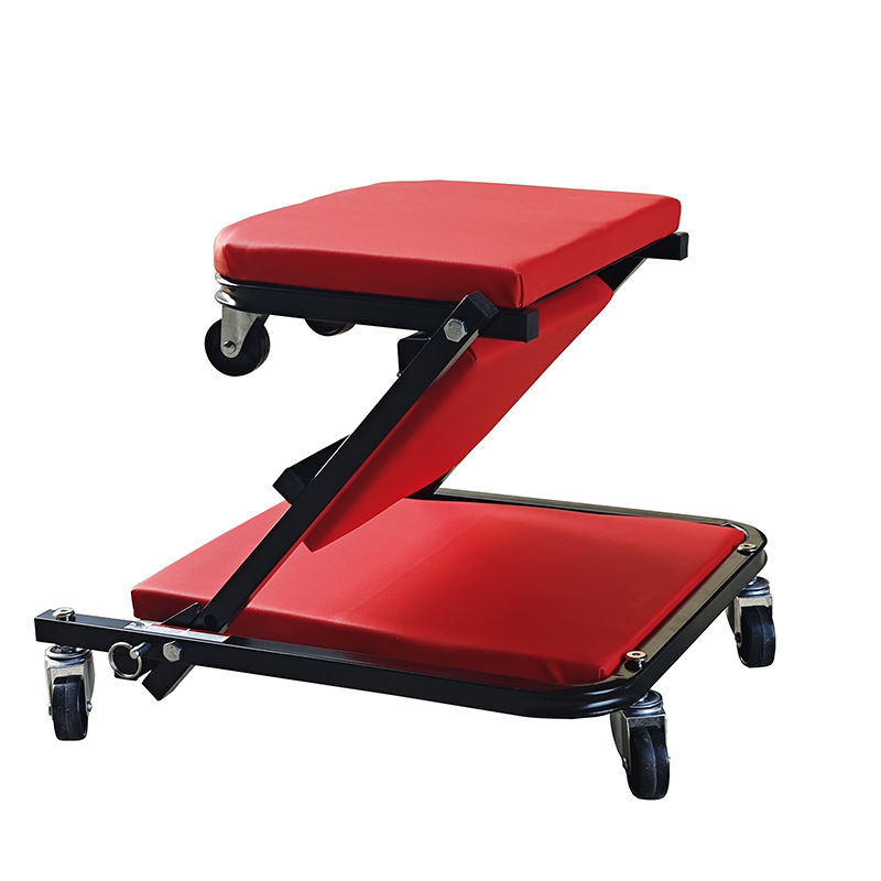 LEADLOONG Banc de réparation automobile Creeper de mécanicien, cadeau de garage, siège Creeper Z 36", cadeaux de mécanicien 2 en 1, capacité de 300 lb