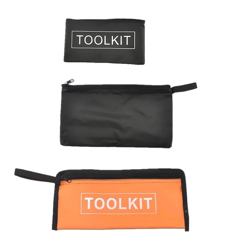 Multi-function OXFORD CLOTH Tool Waist Bag Portable Hardware Toolkits Waterproof Tool Bag High Quality Zipper Canvas Organizer
