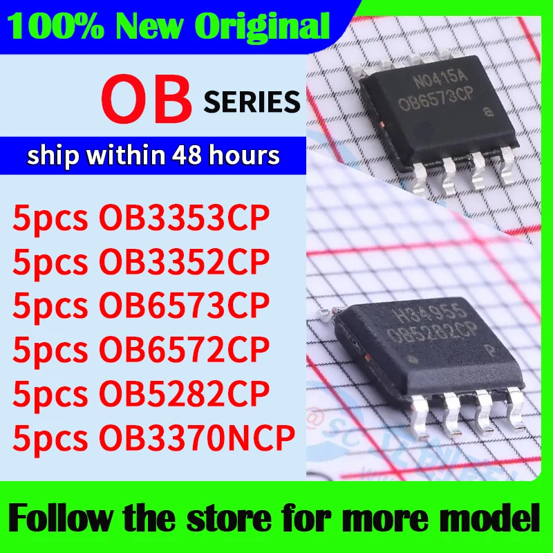 5 unids/lote OB3353CP OB3352CP OB6573CP OB6572CP OB5282CP OB3370NCP alta calidad nuevo