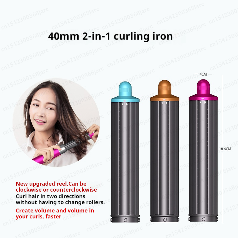 Fixation de bouclage 40MM pour Dyson Supersonic Nural HD16 HD15, buse de sèche-cheveux, barils de bouclage automatiques, outil de coiffure