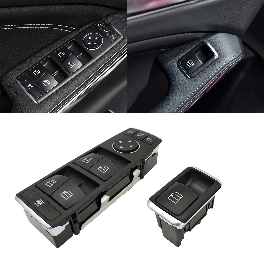 For Benz W246 W176 W156 W117 Car Electric Power Master Window Switch Replacement  For Mercedes A B CLA GLA Class 1669054400