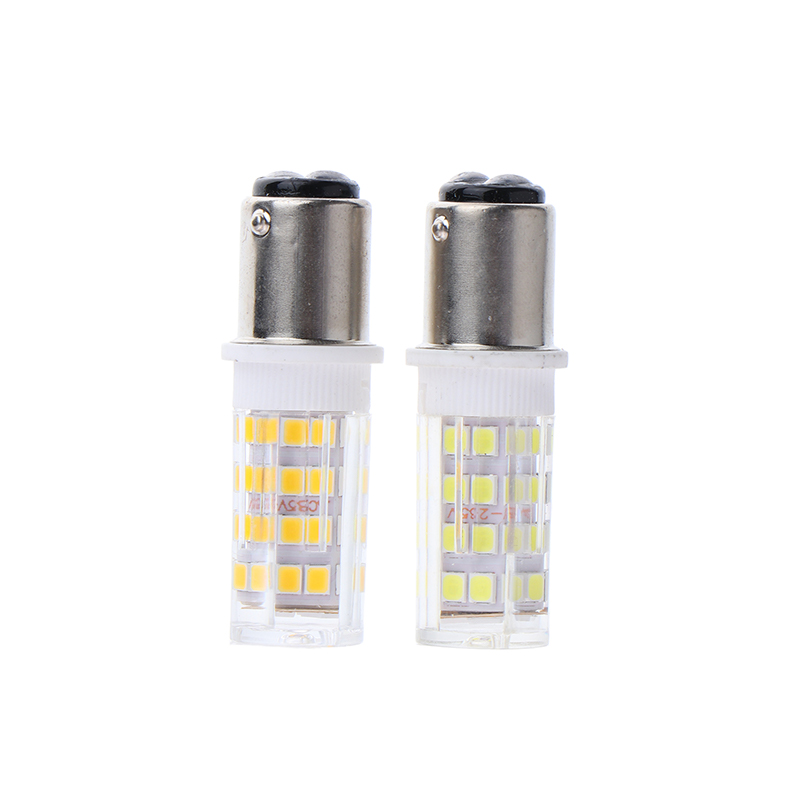 220V BA15D Energy Saving Corn Bulbs Crystal Lamp 5W Led Lights Lights For Sewing Machine High Brightness 310-340LM