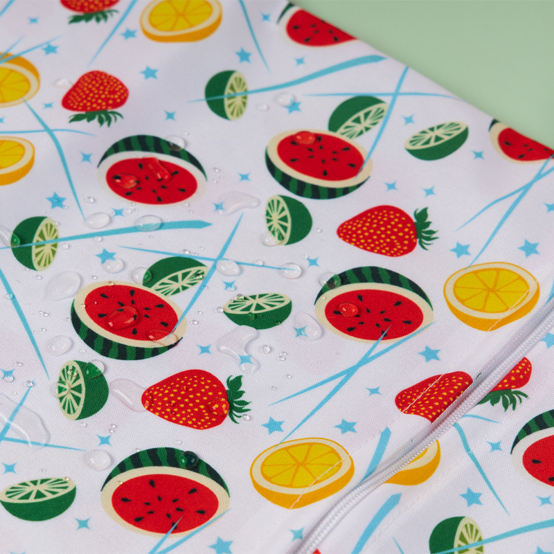 Saco de fraldas secas e molhadas reutilizáveis, multi funções, impermeável, impressões de moda, bolso único, lidar com wetbags, atacado, 30x40cm