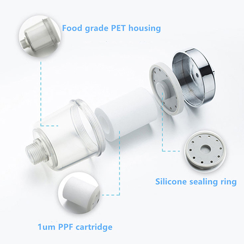 Wasserreiniger Filter Wasserhahn Universal Für Küche Badezimmer Dusche Haushalt Filter PP Baumwolle Hohe Dichte Praktisch