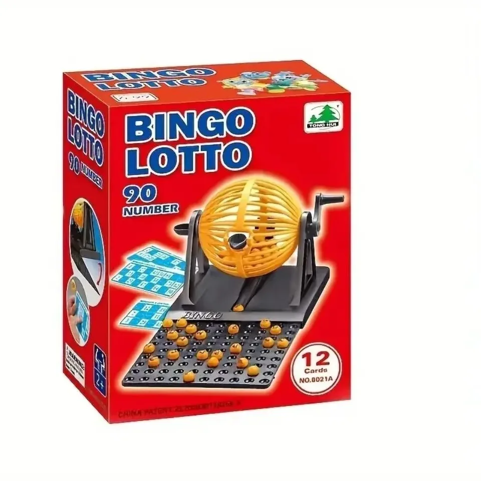 Adereços para festa, chips de bingo, conjunto de jogos de bingo, máquina de loteria, mini chips, brinquedos para adultos, fingir jogar, festa, máquina de jogo de bingo