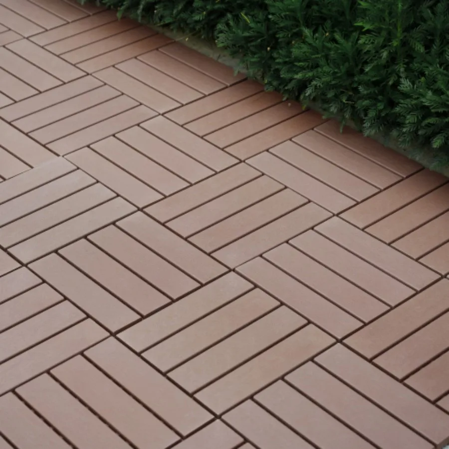 Plastic Interlocking Deck Tiles,44 Pack Patio Deck Tiles,12"x12" Square Waterproof Outdoor All Weather Use, Patio Decking Tiles