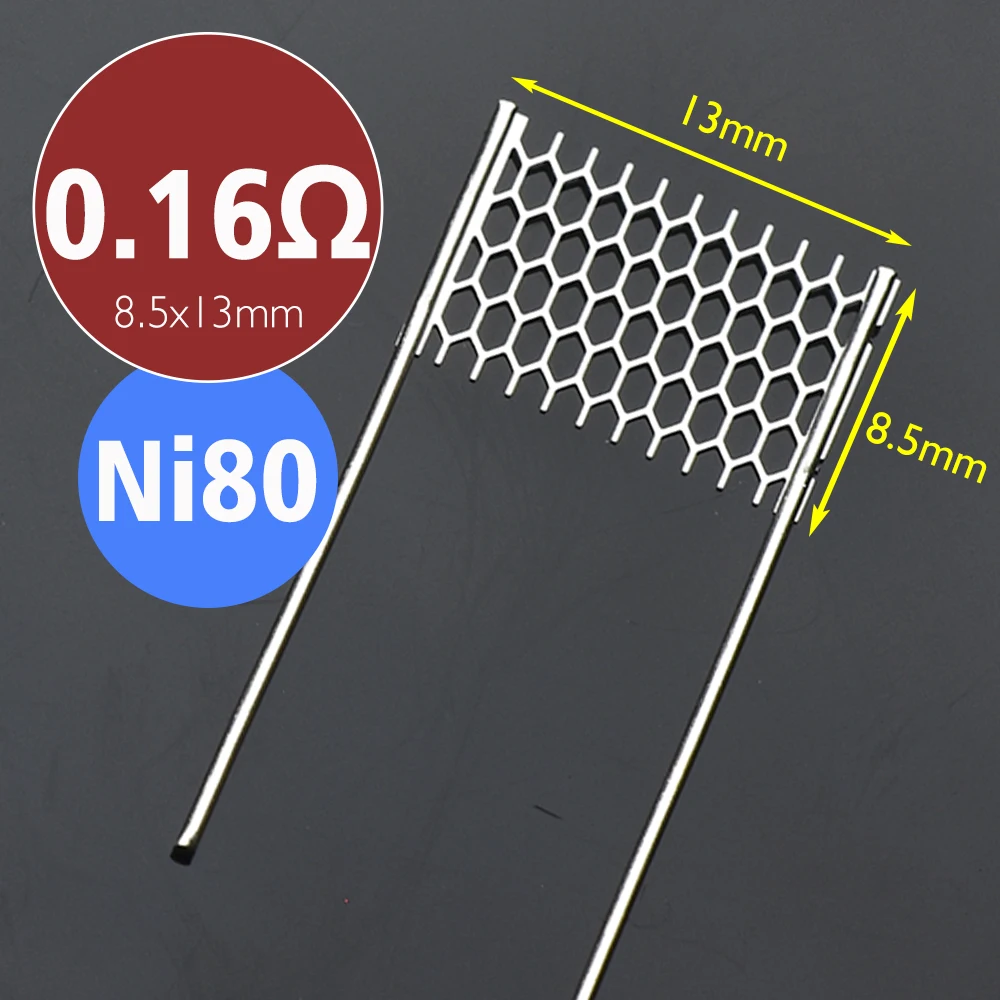 16Types Mesh Resistance A1 0.15 0.16 0.2 0.3 0.4 0.6 0.8 1.0ohm Heating Wire Multi Size Rebuild Replacement Accessories Tool