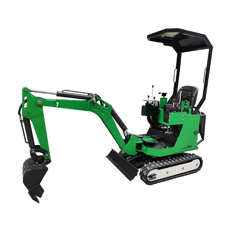 Customized tracked small excavator for household use, soil and tree planting, mini 1.5-ton small excavator