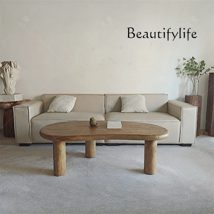 ホームクリエイティブ家具コーヒーテーブル журнальный столик和風中世無垢材コーヒーテーブルデザイン