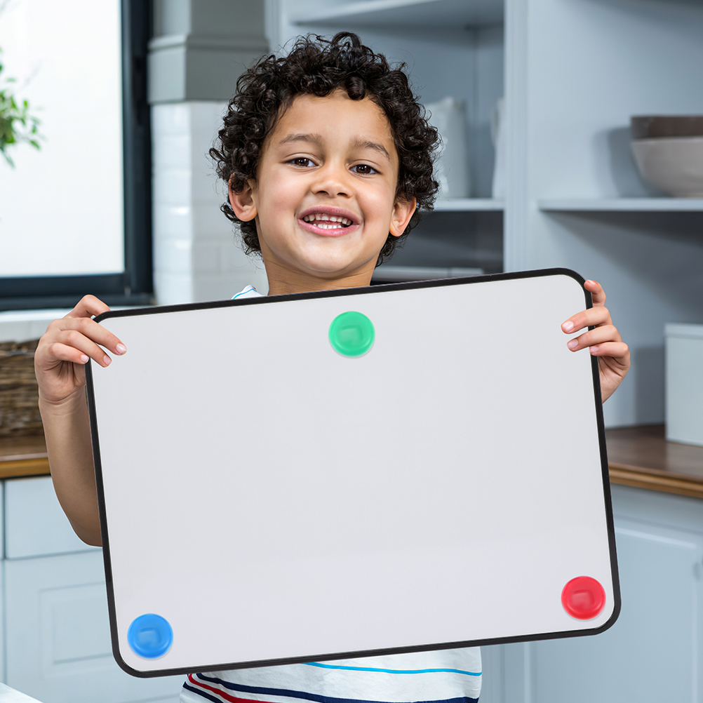 Büro Notizen und Nachrichten Board Mini Kühlschrank magnetisch löschen weiß Whiteboard Kunststoff trocken für Schreibtisch Desktop Kalender Kühlschrank