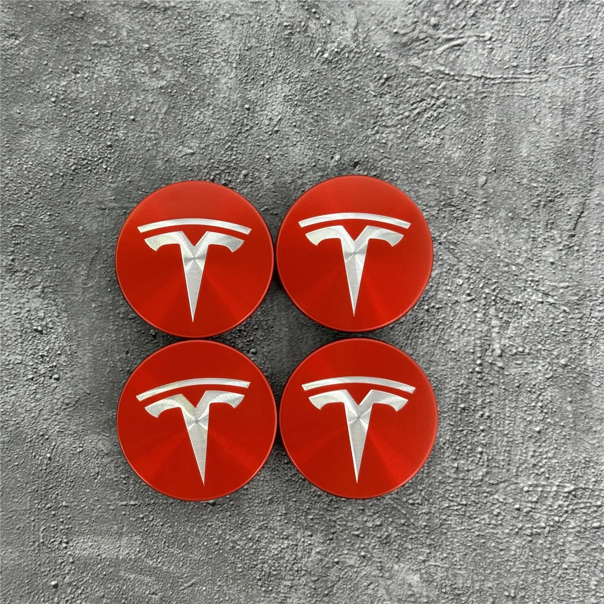 4 Pçs/set 56MM GR Esporte Emblema Roda Centro Hub Cap Jantes Do Carro Capa Calotas Para Tesla Modelo 3 Y X S
