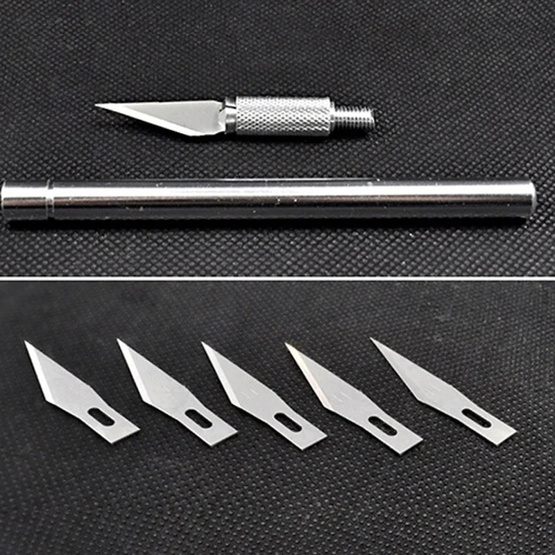 Coltello da intaglio per scrapbooking Creazione di carte Taglio di precisione Coltello per hobby Intaglio di carta Artigianato Ceramica Scultura in argilla Strumenti in ceramica