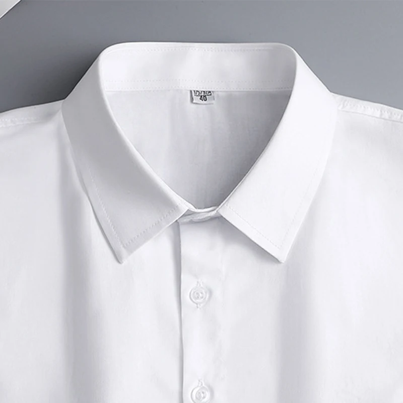 Medio cuello falso para mujer, cuello de negocios, cuello de camisa falso, medio cuello falso cómodo para hombres y mujeres, ocasiones formales