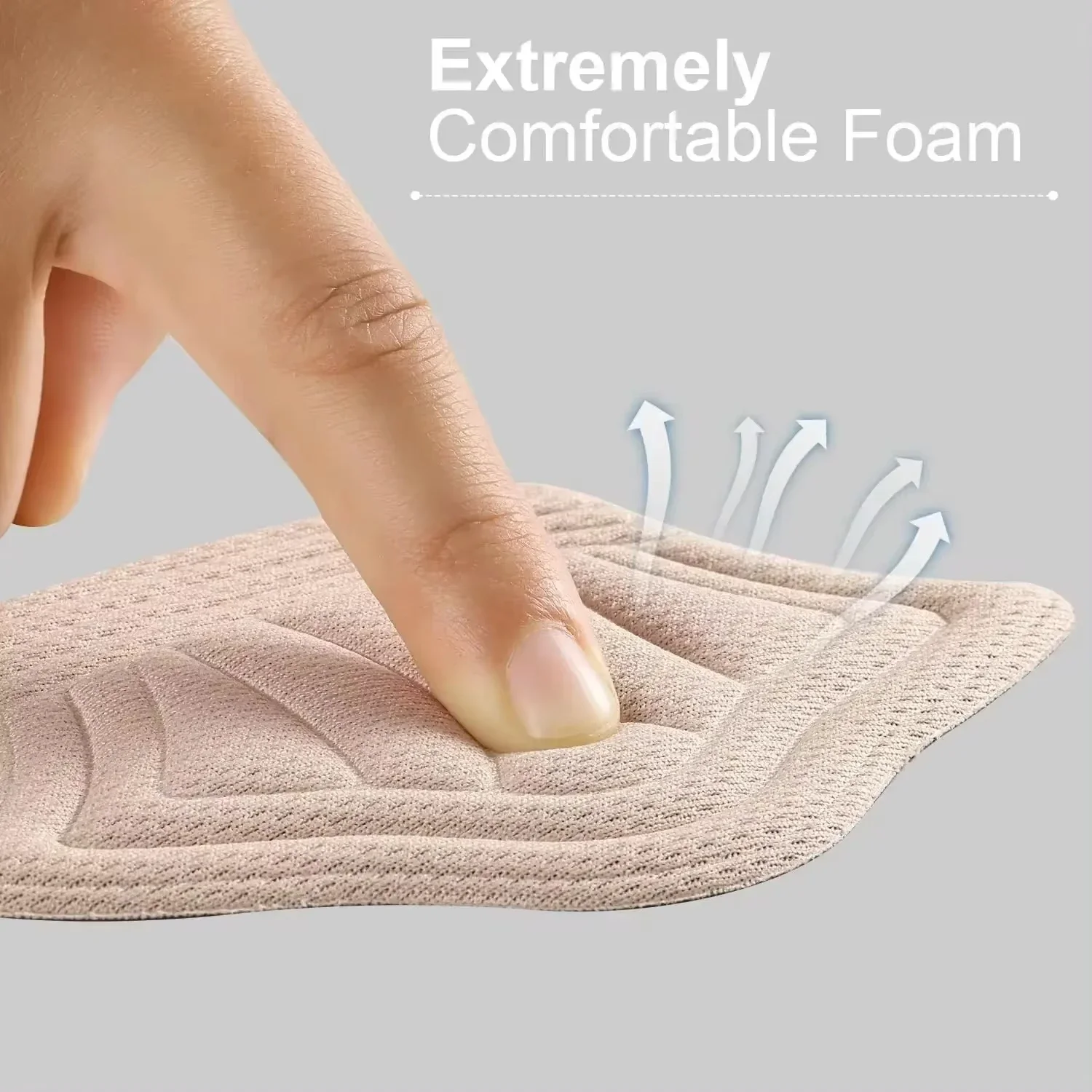 6 unids/set plantillas para zapatos parche almohadillas para el talón para zapatos deportivos tamaño ajustable almohadilla para los pies plantilla Protector del talón pegatina trasera almohadilla para zapatos