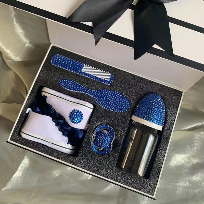 Baby Toddler Shoes Newborn Gift Set With Luxury Gift Box Packaging