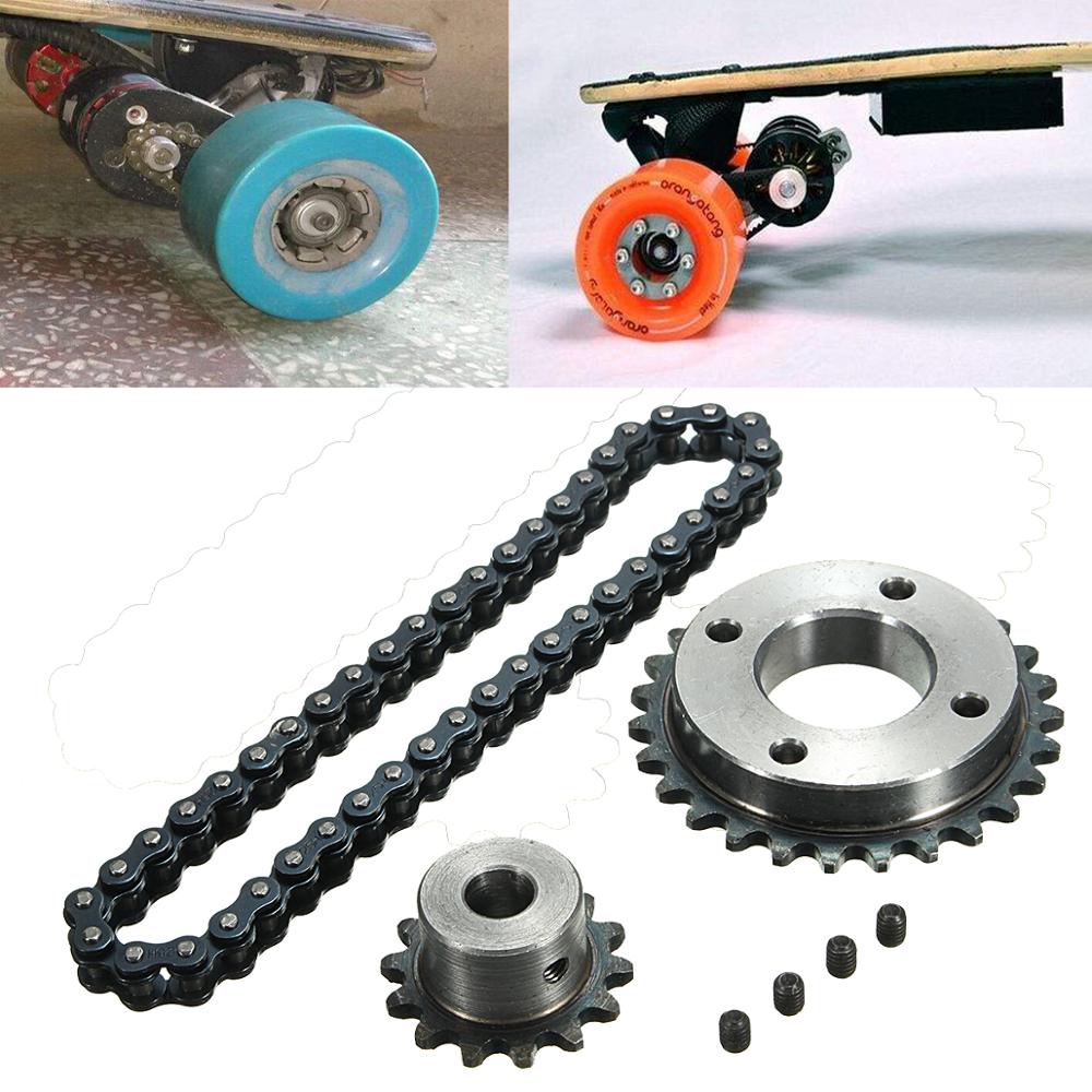 DIY Kettenrad Kettenrad für elektrisches Longboard 8044, Skateboard-Ersatzteil, Skateboard-Zubehör, elektrische Skateboard-Ausrüstung