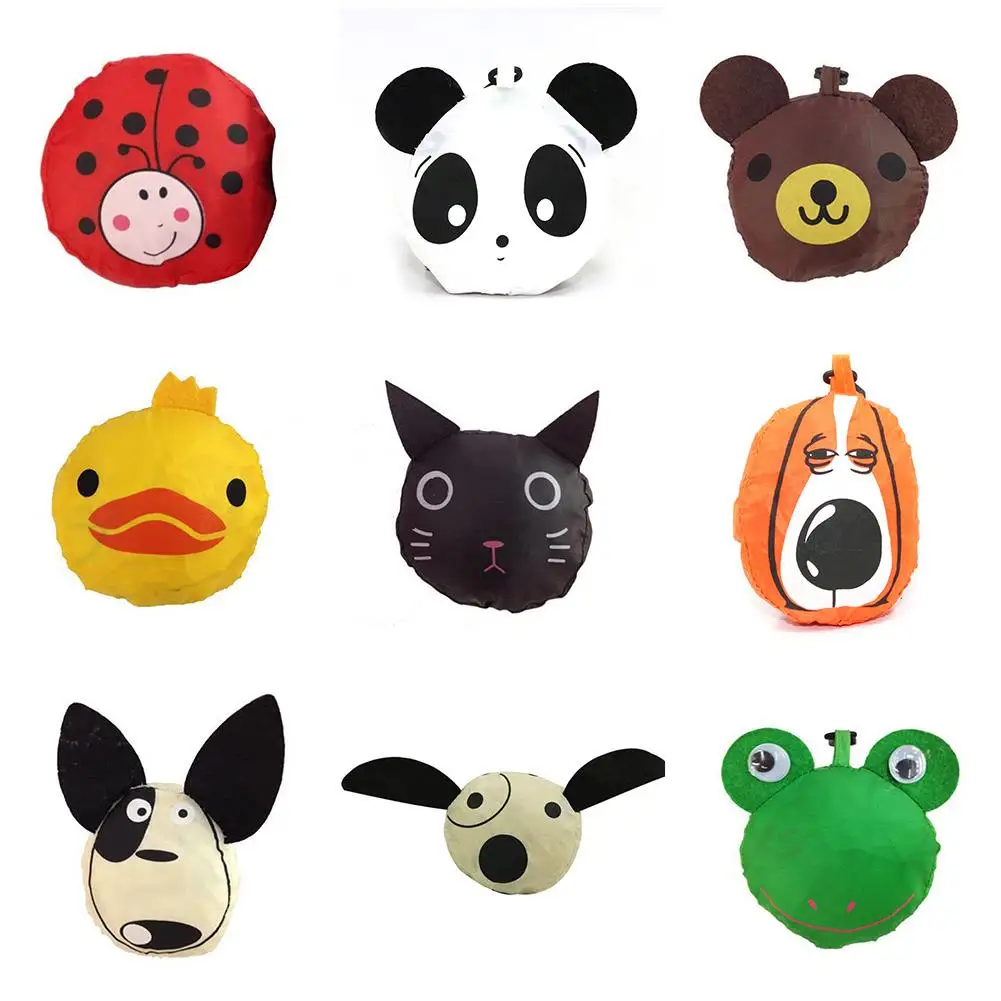 Bolsas de compras plegables para comestibles, reutilizables, ecológicas, tamaño pequeño, con asa, 1 ud.