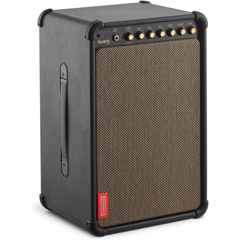 Spark Live Smart Guitar Amp, Multi-Channel PA System & Bluetooth Speaker All-in-One for Guitar, Bass, Vocals