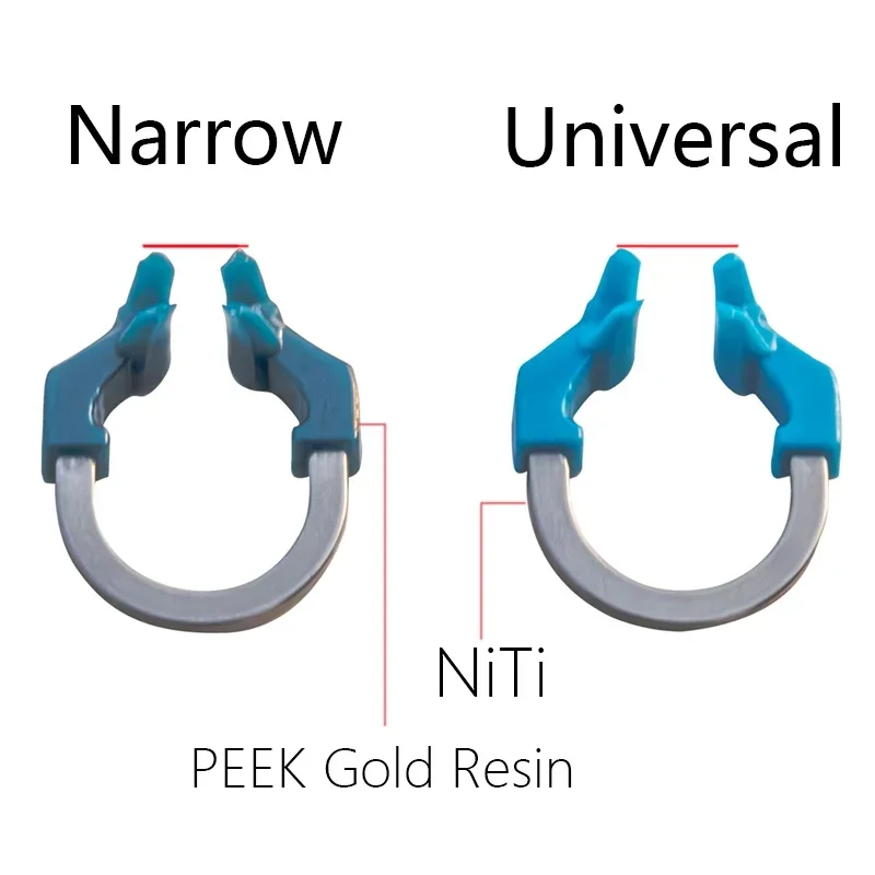 Dental Matrix Bands NITI โลหะเมทริกซ์ Clamp แหวนตัดโค้ง Matrix ระบบนิกเกิลไทเทเนียม Clamping แหวนเครื่องมือทันตแพทย์
