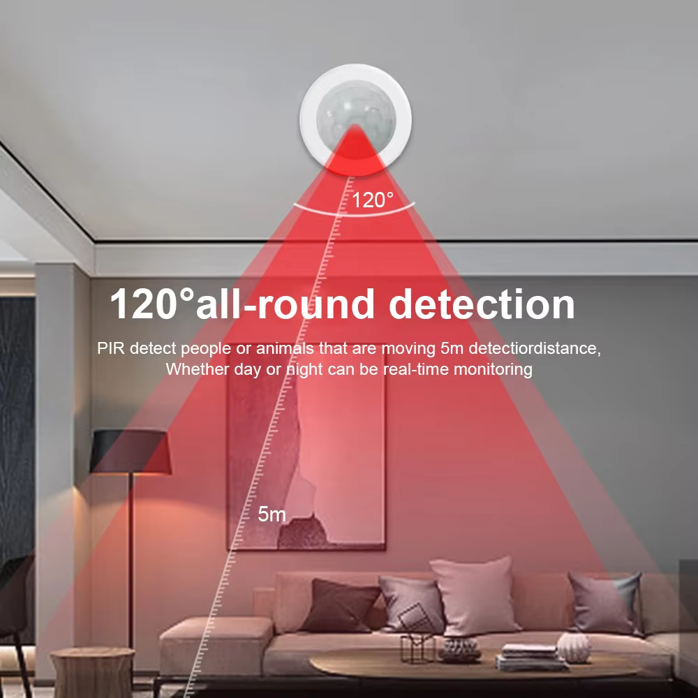 EWelink Zigbee With/No A Stand Pir Motion Sensor Movement Human Body Infrared Detector Security Alarm Sensor Works With APP